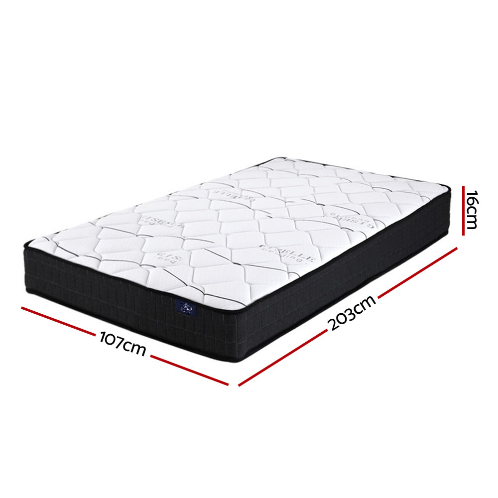 Glay Bonnell Spring Mattress 16cm Thick King Single Homecoze