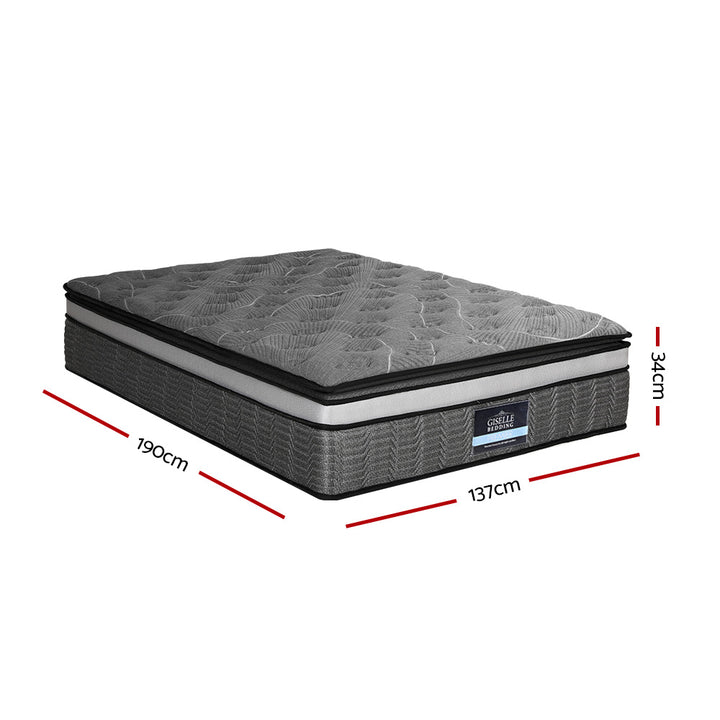 Pocket Mini Spring Mattresses Medium Firm 9-Zone Bed Double Homecoze