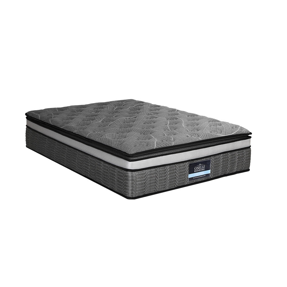 Pocket Mini Spring Mattress Medium Firm 9-Zone Bed King Homecoze