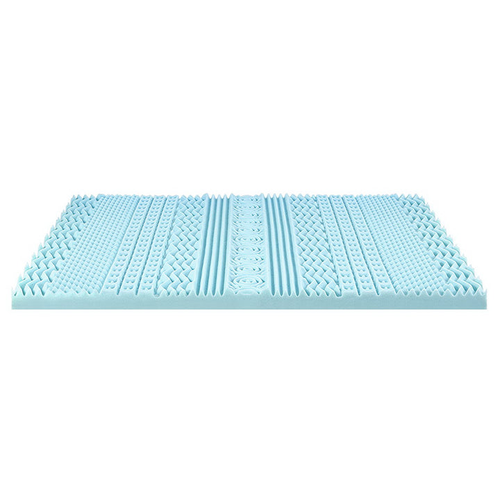 11-zone Memory Foam Mattress Topper 8cm - King Homecoze