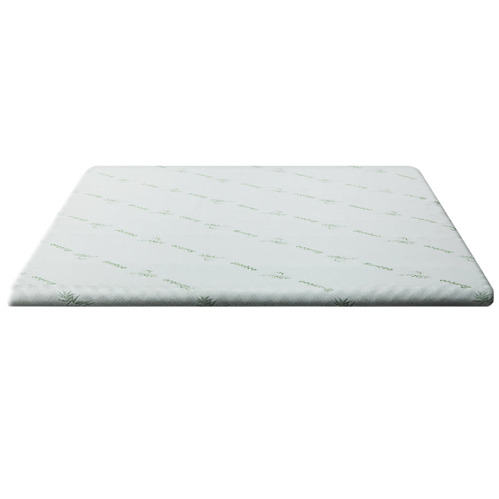 Cool Gel Memory Foam Mattress Topper w/Bamboo Cover 5cm - Single Homecoze