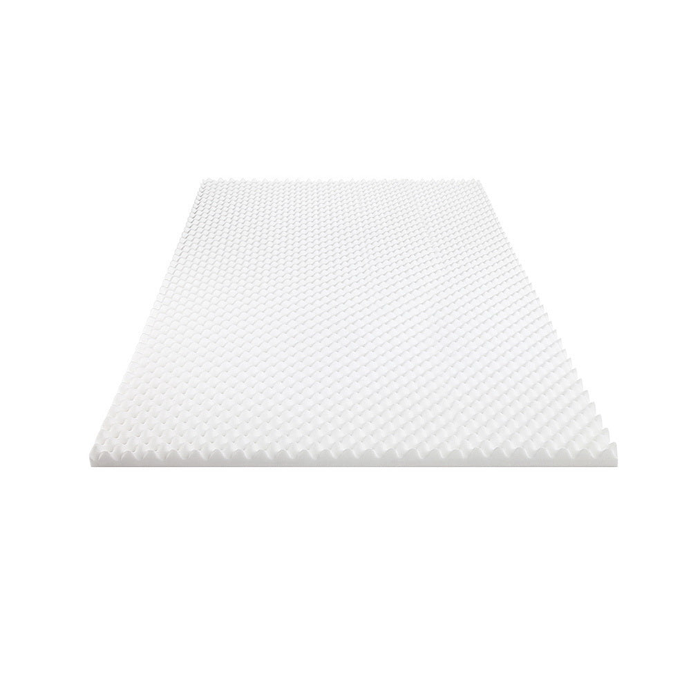 Egg Crate Foam Mattress Topper Protector Underlay - Queen Homecoze
