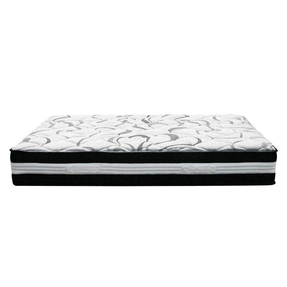 Mykonos Euro Top Pocket Spring Mattress 30cm Thick King Homecoze