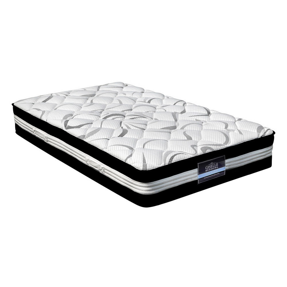 Single Medium-Firm Pocket Spring Mattress (30cm Thick) Homecoze