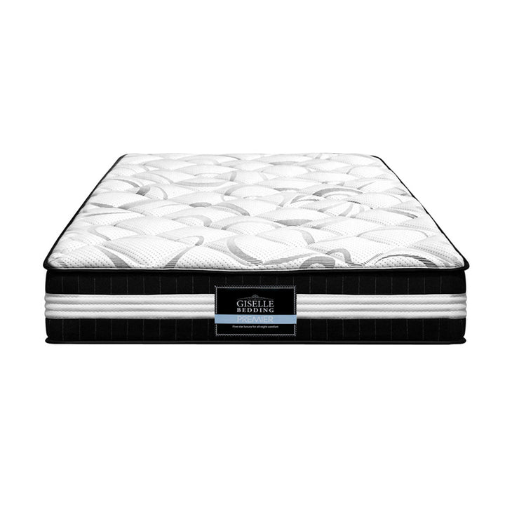 Single Medium-Firm Pocket Spring Mattress (30cm Thick) Homecoze