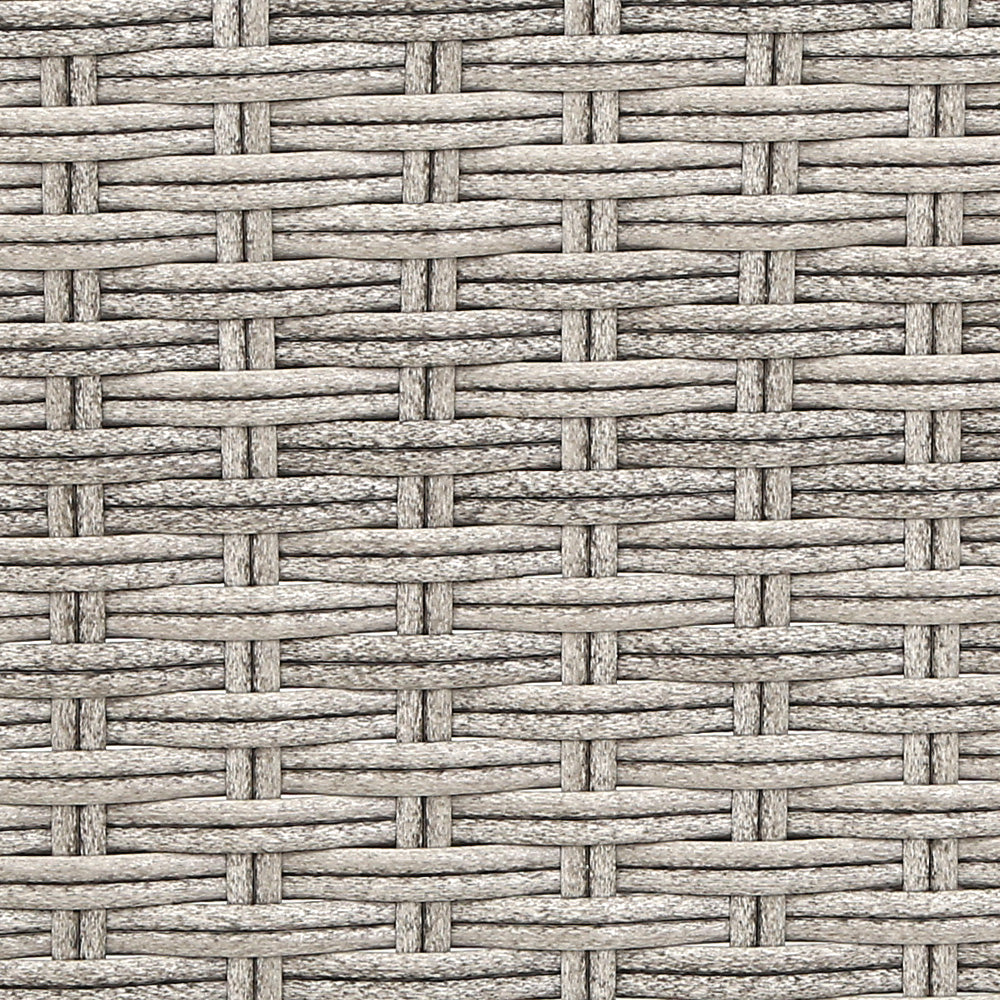 Wicker Outdoor Recliner Chair - Grey - Homecoze