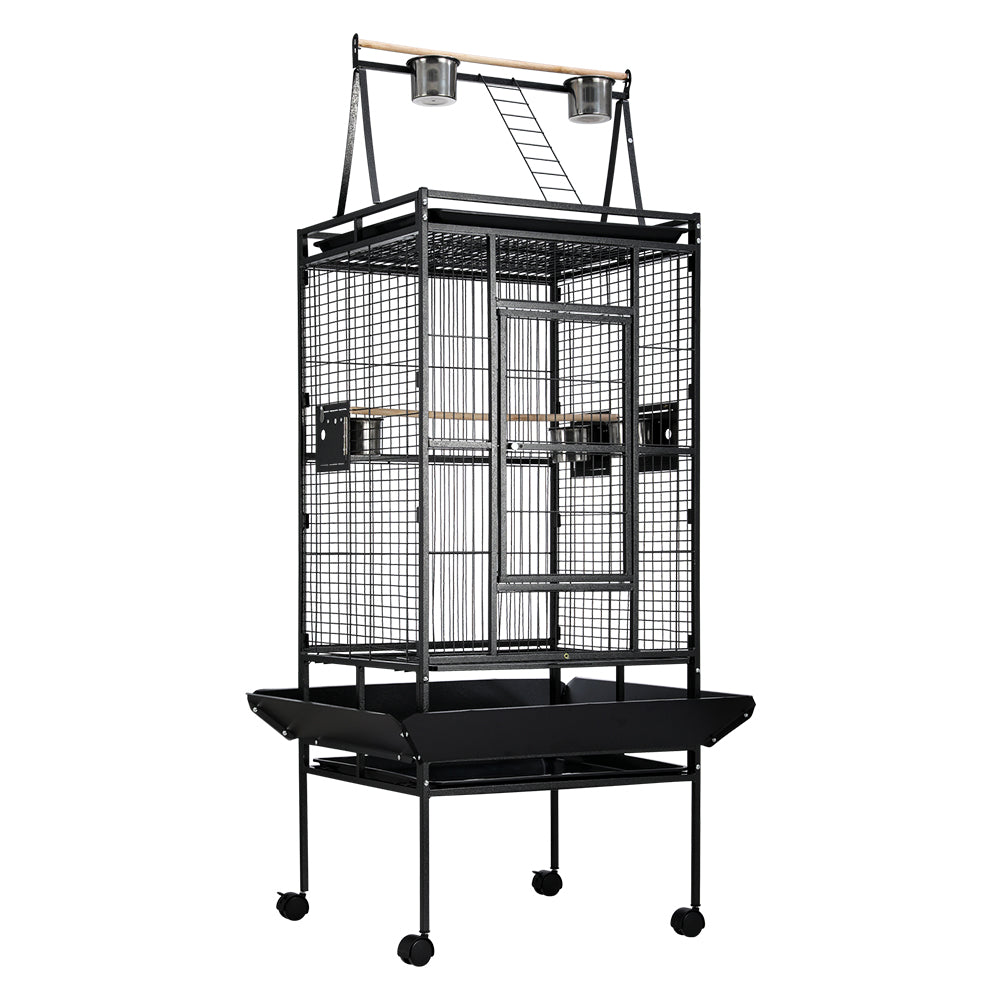 Bird Cage Pet Cages Aviary 173CM Large Travel Stand Budgie Parrot Homecoze