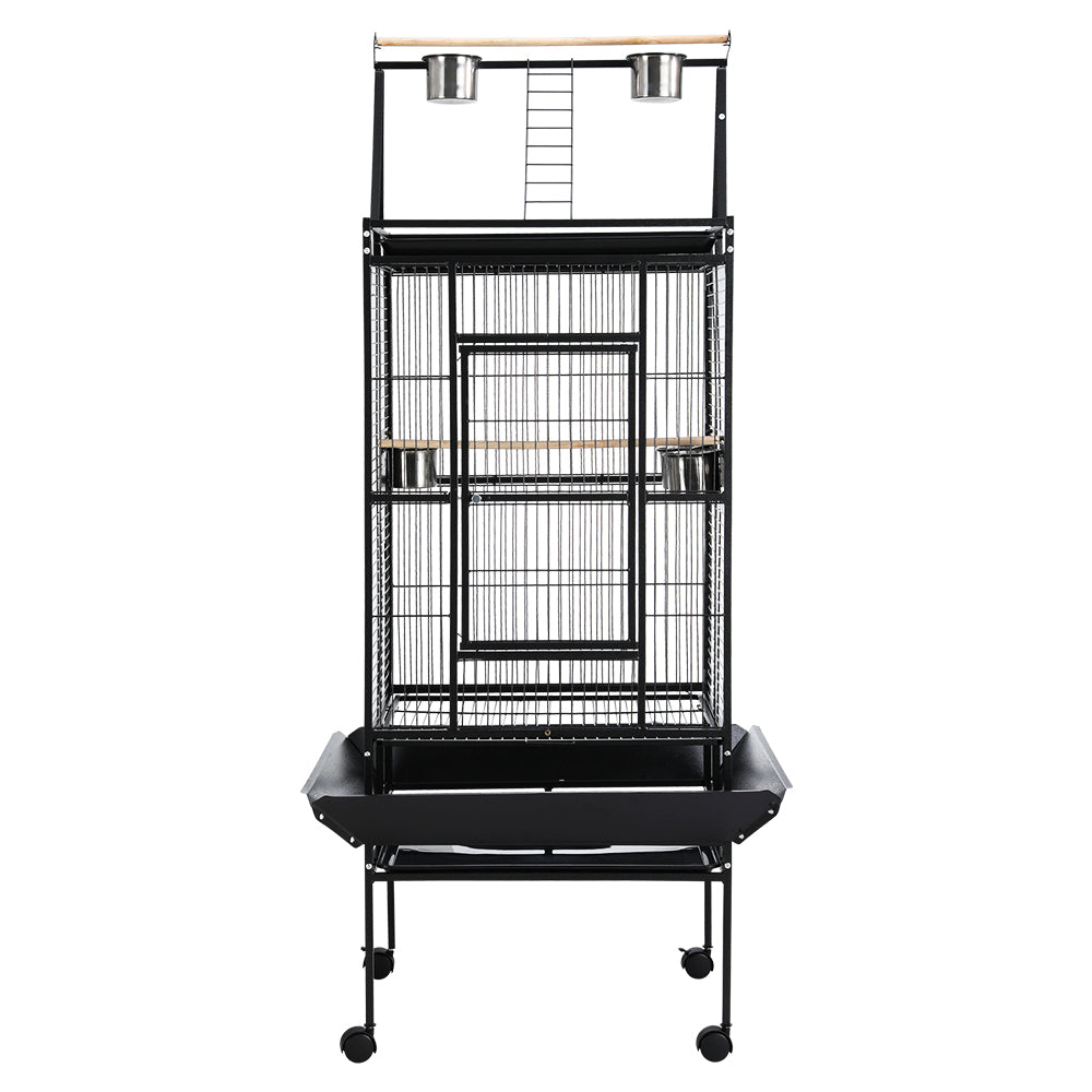 Bird Cage Pet Cages Aviary 173CM Large Travel Stand Budgie Parrot Homecoze