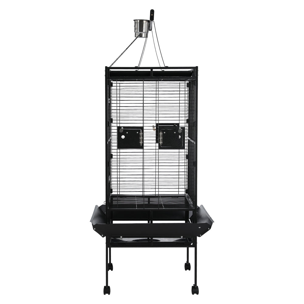 Bird Cage Pet Cages Aviary 173CM Large Travel Stand Budgie Parrot Homecoze