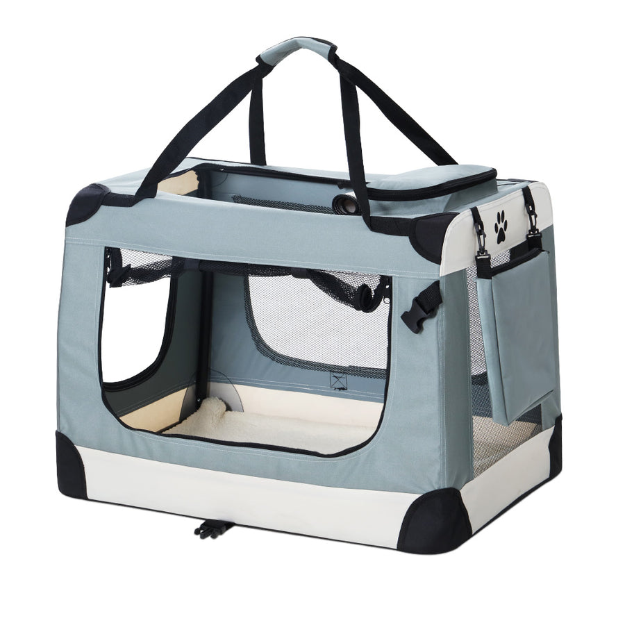 Pet Carrier Soft Crate Dog Cat Travel Portable Cage Kennel Foldable 2XL Homecoze