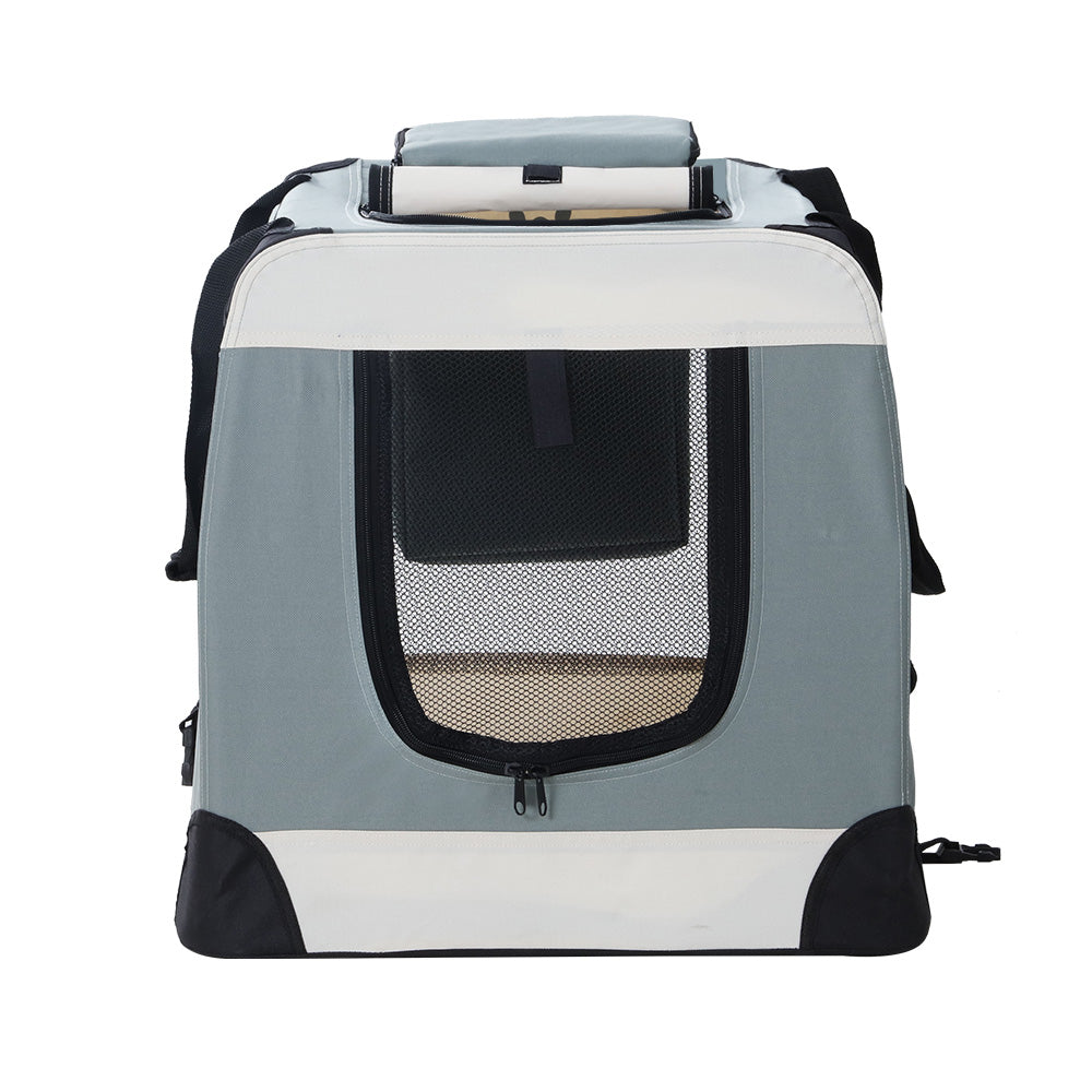 Pet Carrier Soft Crate Dog Cat Travel Portable Cage Kennel Foldable 2XL Homecoze