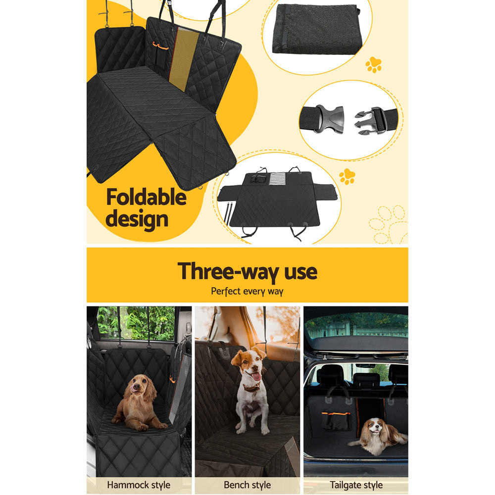 Pet Car Seat Cover Dog Protector Hammock Waterproof Mat 137cm x 147cm Homecoze