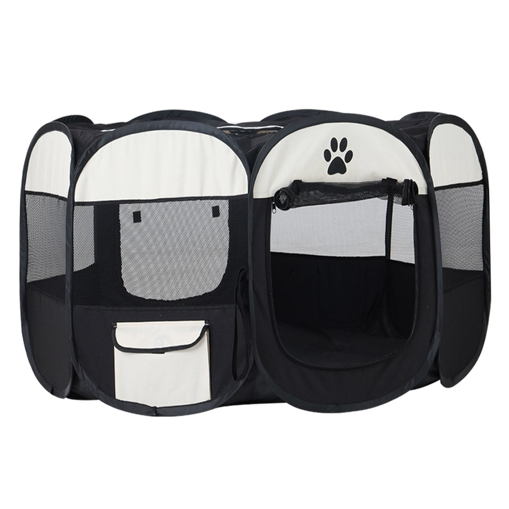 Pet Playpen Dog Puppy Enclosure Crate 8 Panel Play Tent Bag 3XL Homecoze