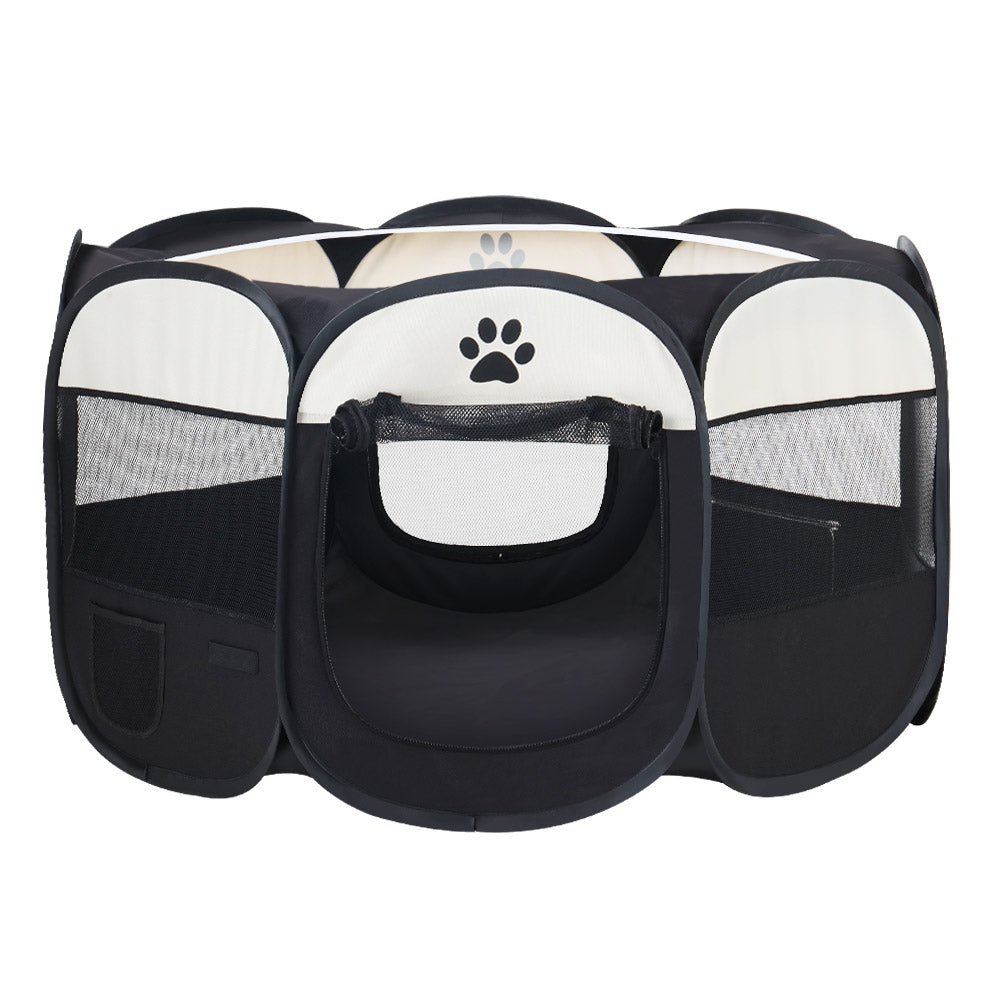 Pet Playpen Dog Puppy Enclosure Crate 8 Panel Play Tent Bag 3XL Homecoze