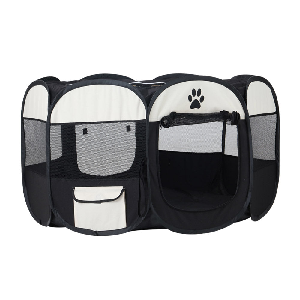 Pet Playpen Dog Puppy Enclosure Crate 8 Panel Play Tent Bag XL Homecoze