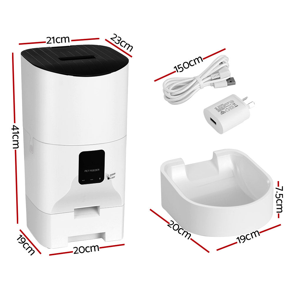 Automatic Pet Feeder 9L Auto Wifi Dog Cat Feeder Smart Food App Control Homecoze