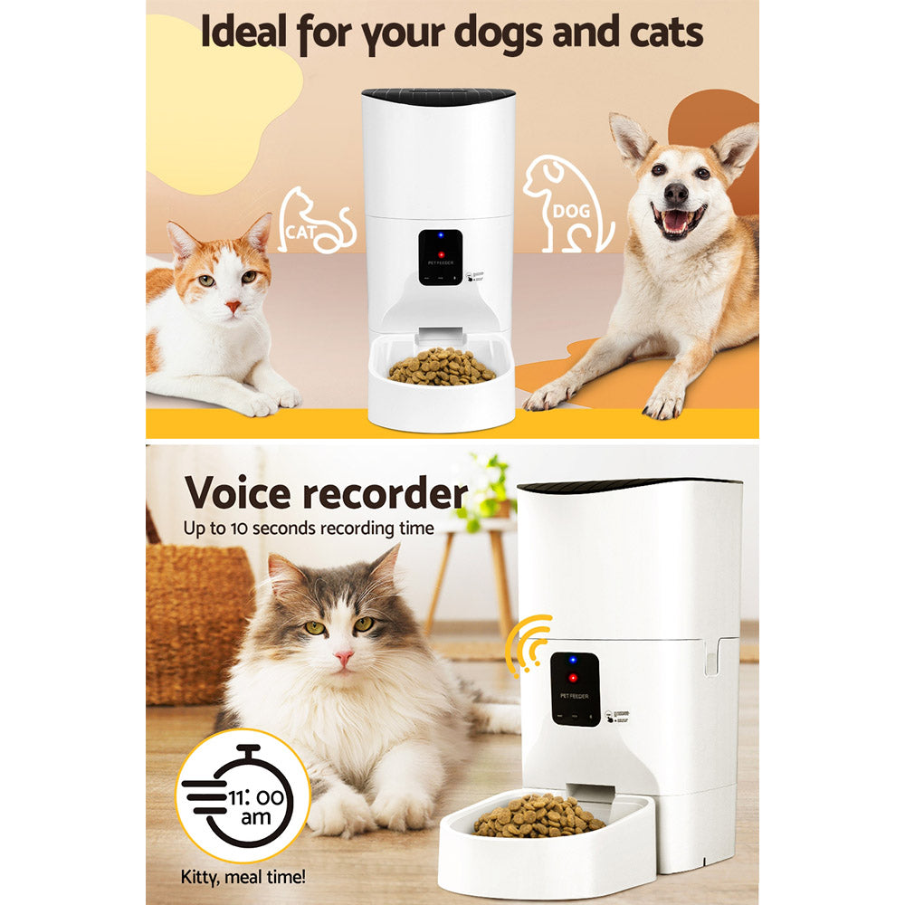 Automatic Pet Feeder 9L Auto Wifi Dog Cat Feeder Smart Food App Control Homecoze