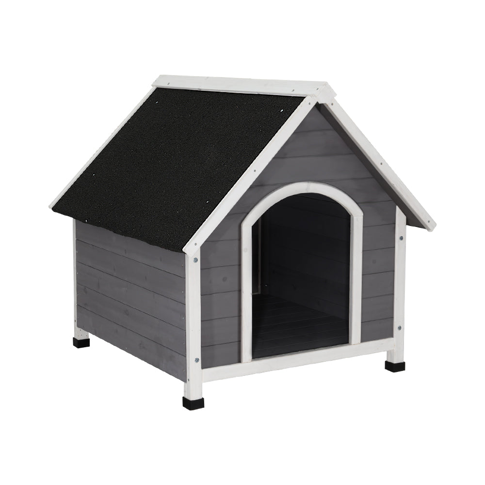 Dog Kennel Large Wooden Pet House 78cm x 89cm x 81cm Homecoze