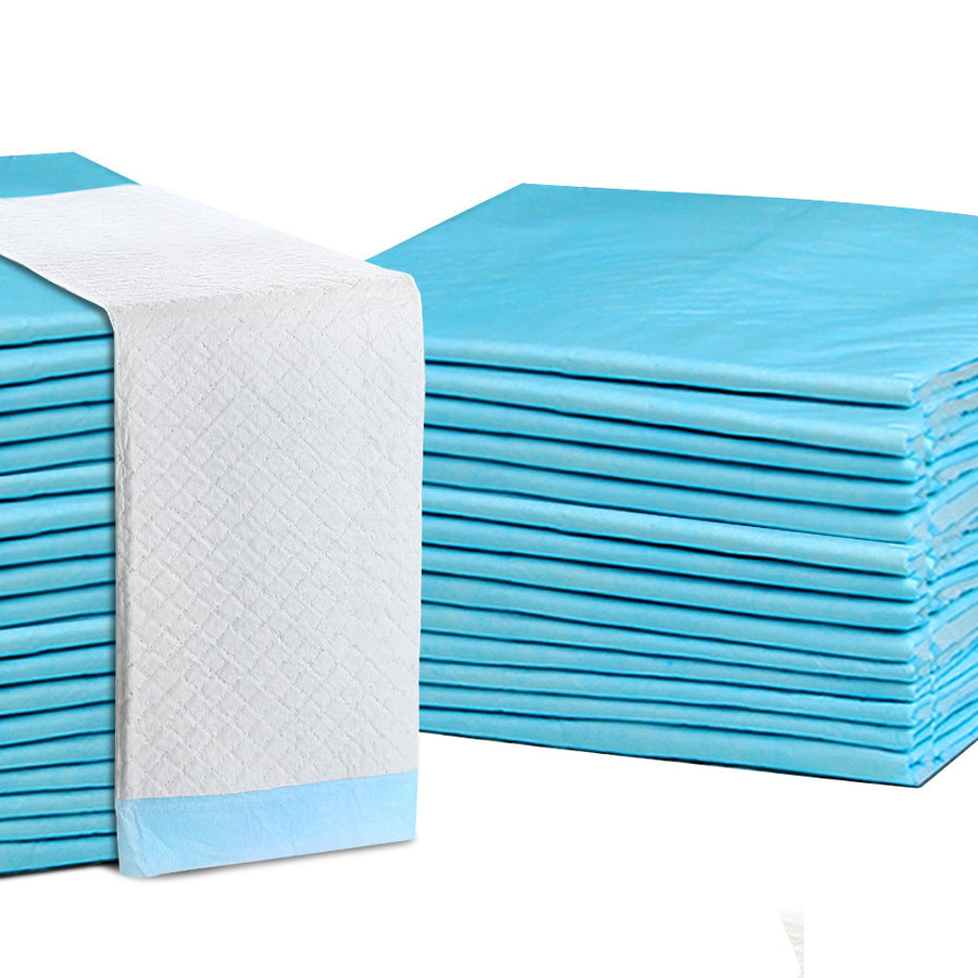 Pet Training Pads 200 Bulk Pack Puppy Dog Cat Toilet Indoor 60x60cm - Blue Homecoze