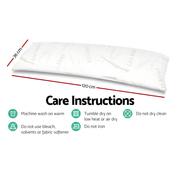 Full Body Memory Foam Pillow Homecoze