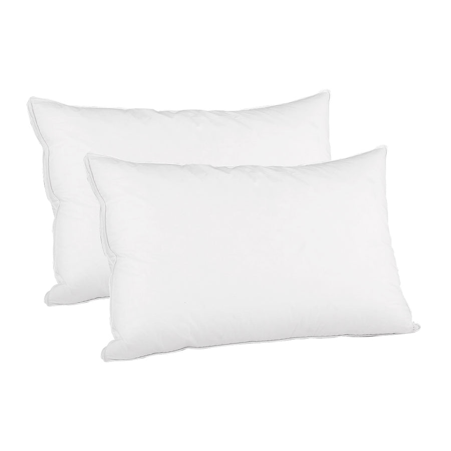 Goose Feather Down Twin Pack Pillow Homecoze