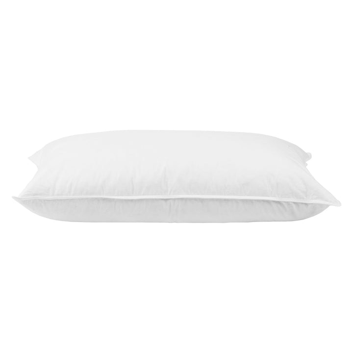 Set of 2 Goose Feather and Down Pillow - White Homecoze