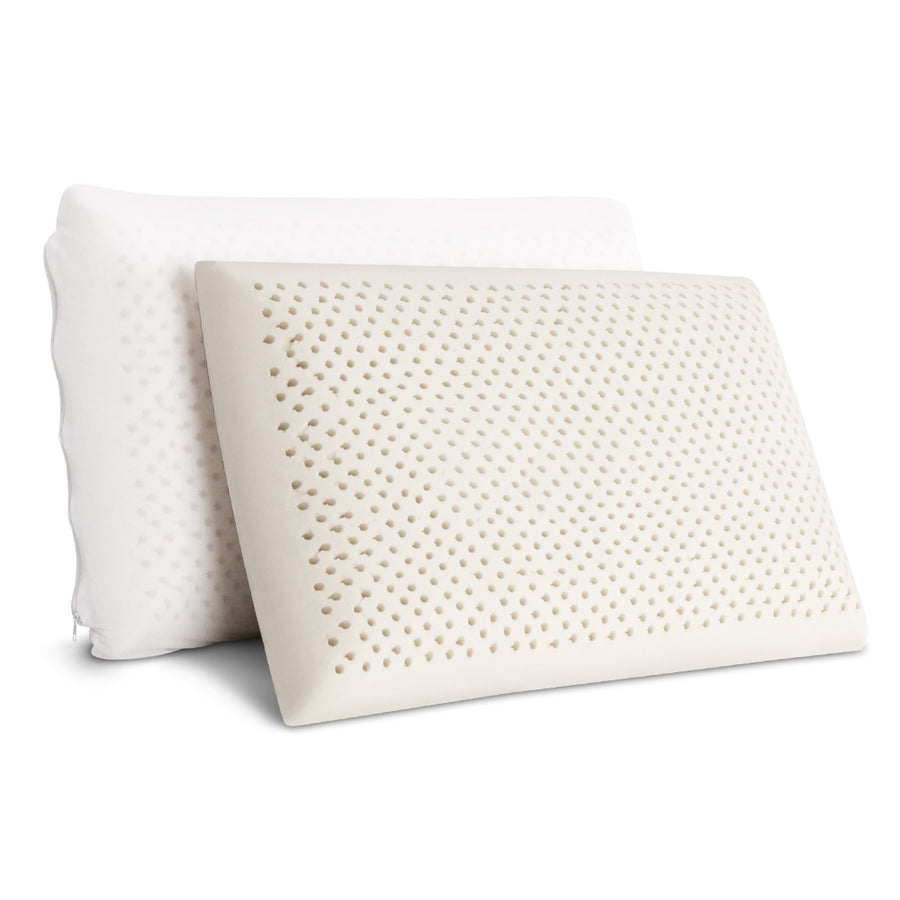 Set of 2 Natural Latex Pillow Homecoze