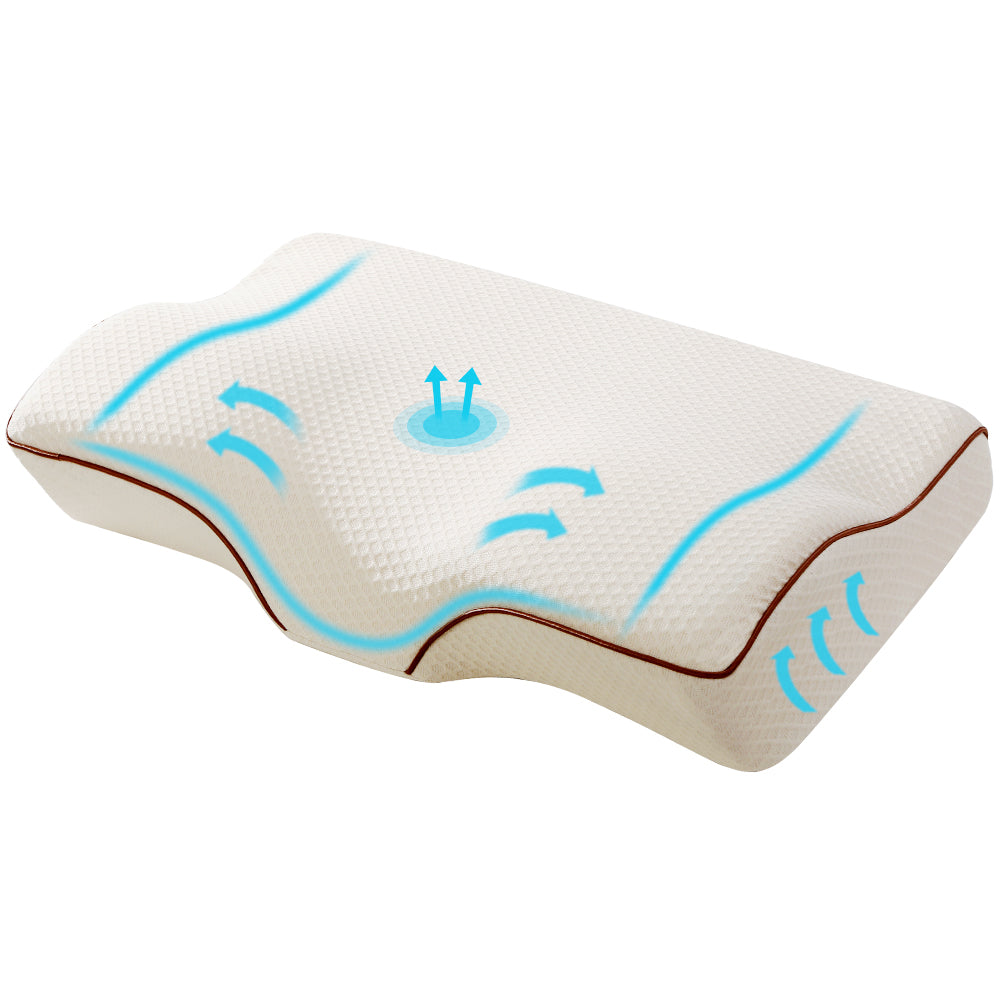 Memory Foam Pillow Neck Pillows Contour Rebound Pain Relief Support Homecoze