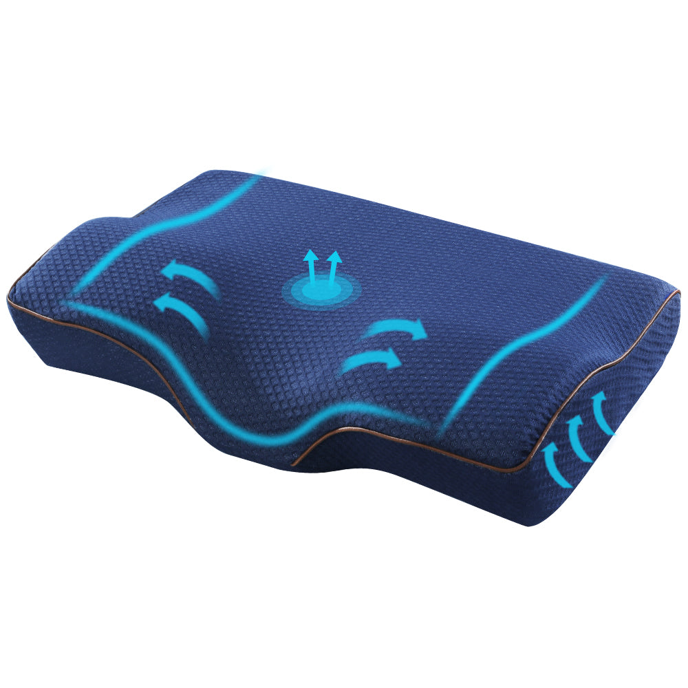 Memory Foam Pillow Neck Pillows Contour Rebound Pain Relief Support Homecoze