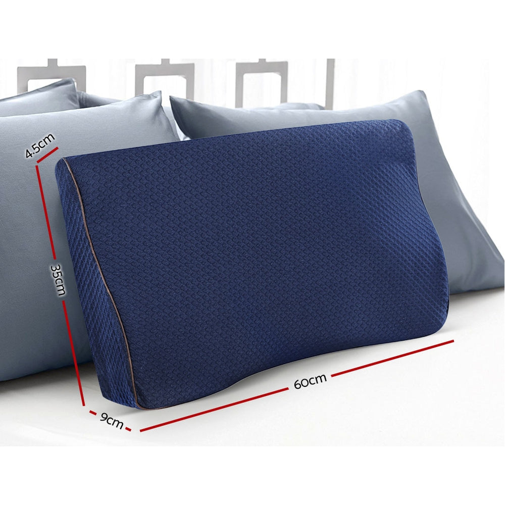 Memory Foam Pillow Neck Pillows Contour Rebound Pain Relief Support Homecoze