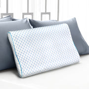 Memory Foam Pillow Ice Silk Cover Contour Pillows Cool Cervical Support Homecoze