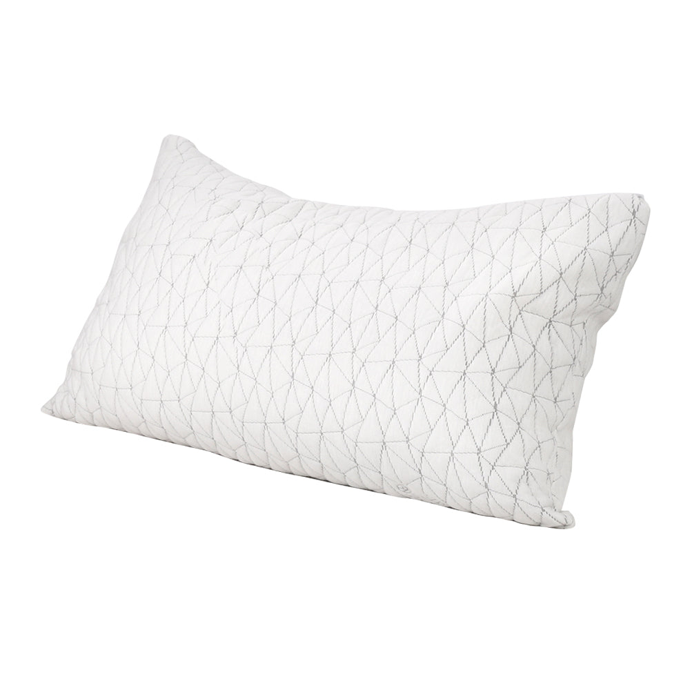 Set of 2 Rayon Single Memory Foam Pillow Homecoze
