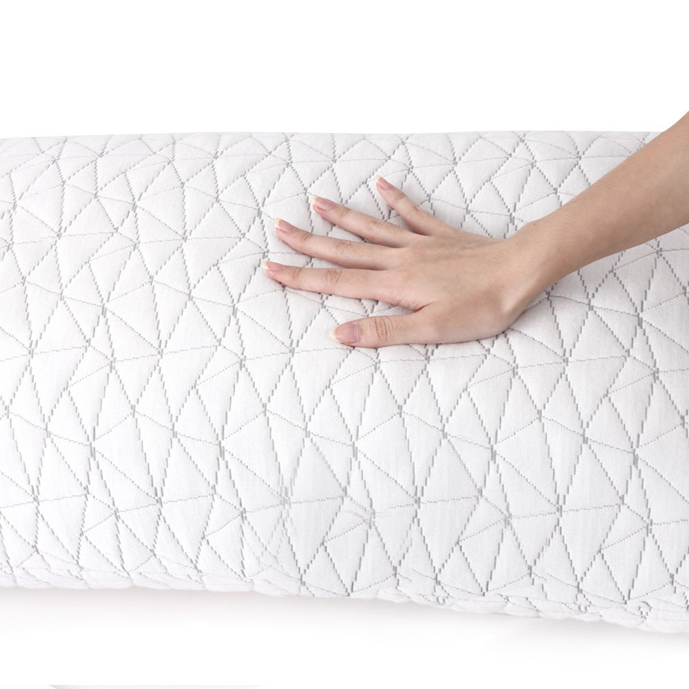 Set of 2 Rayon Single Memory Foam Pillow Homecoze