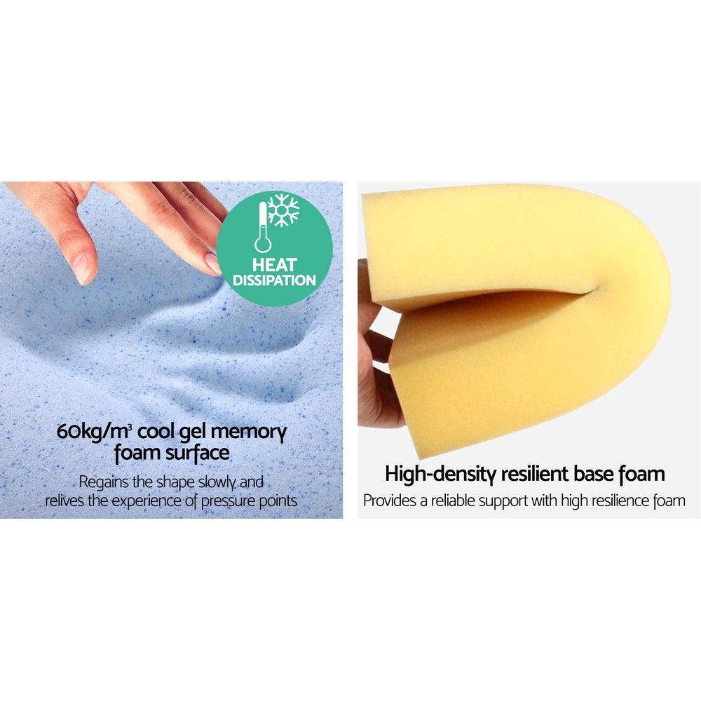 Foam Wedge Back Support Pillow - Beige Homecoze