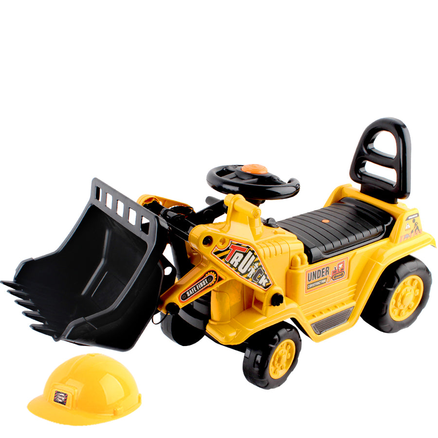 Kids Ride On Bulldozer - Yellow Homecoze