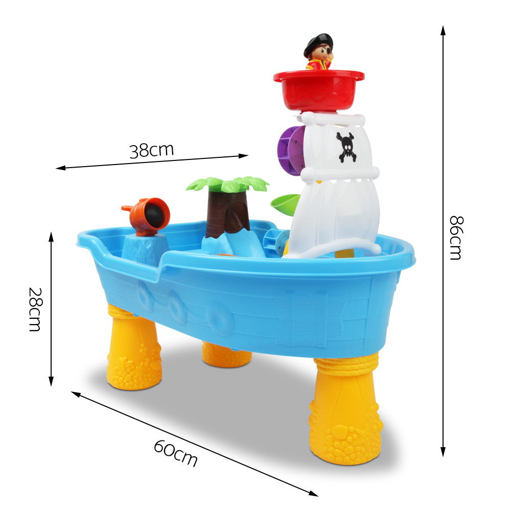 20 Piece Kids Pirate Toy Set - Blue Homecoze