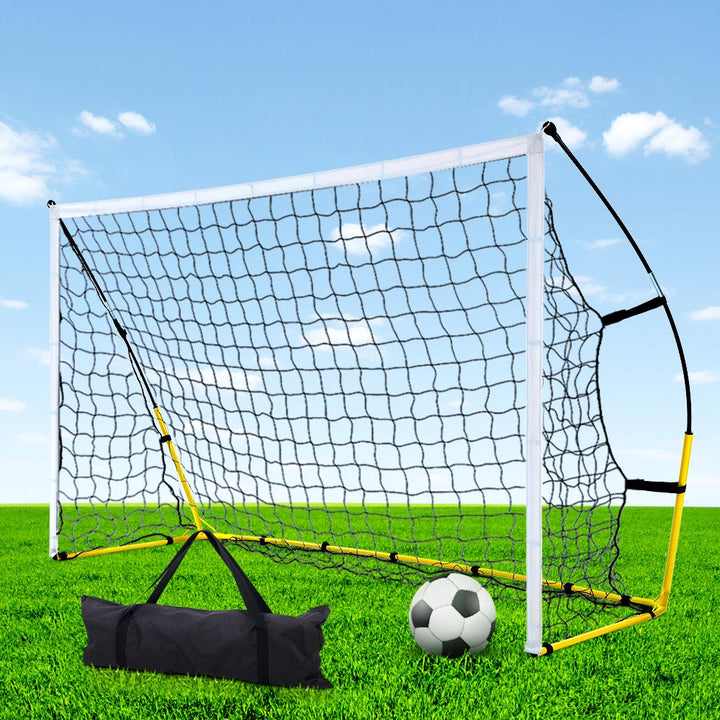 Portable Soccer Football Goal (3.69m wide x 1.85m high) Homecoze