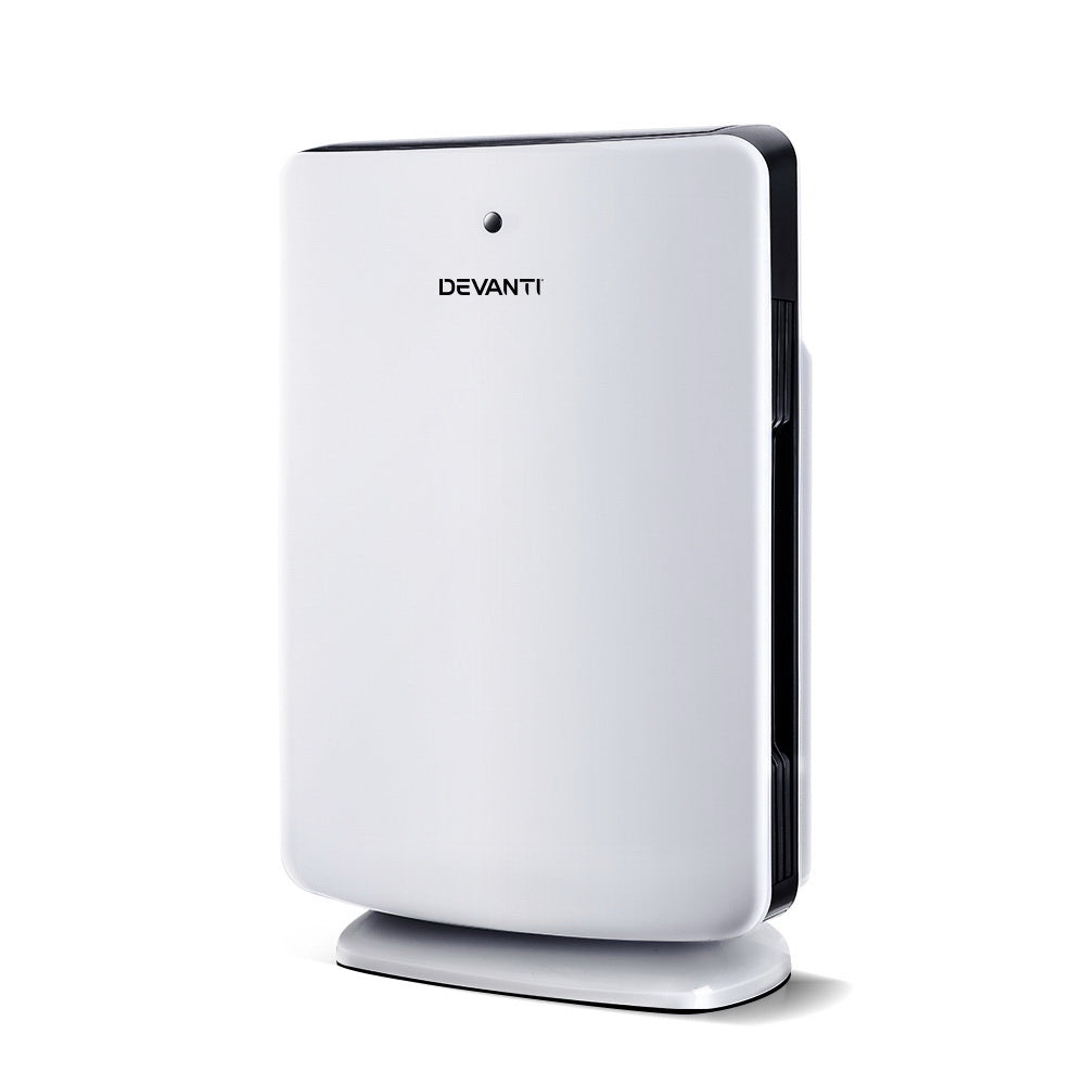 30㎡ Air Purifier with Ioniser HEPA & Carbon Activated Allergen Odour & Pollutant Filtration Homecoze