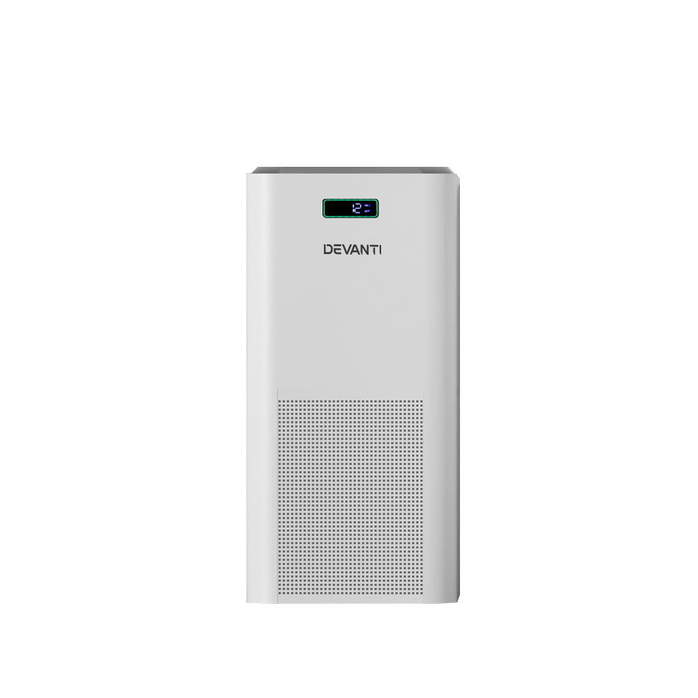 48㎡ Air Purifier with Ioniser HEPA & Carbon Activated Allergen Odour & Pollutant Filtration Homecoze