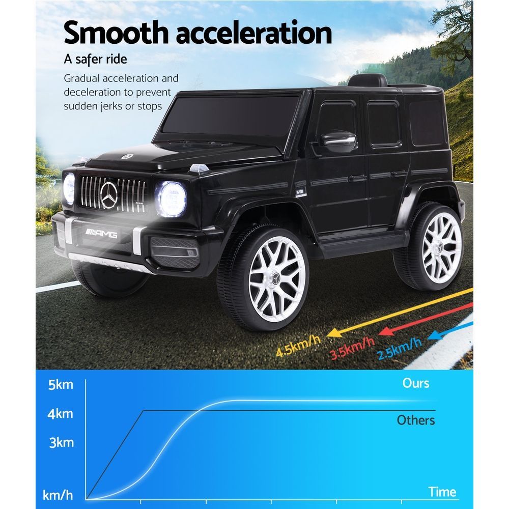 Mercedes-Benz Kids Ride On Car Electric AMG G63 Licensed Remote Toys Cars 12V Homecoze