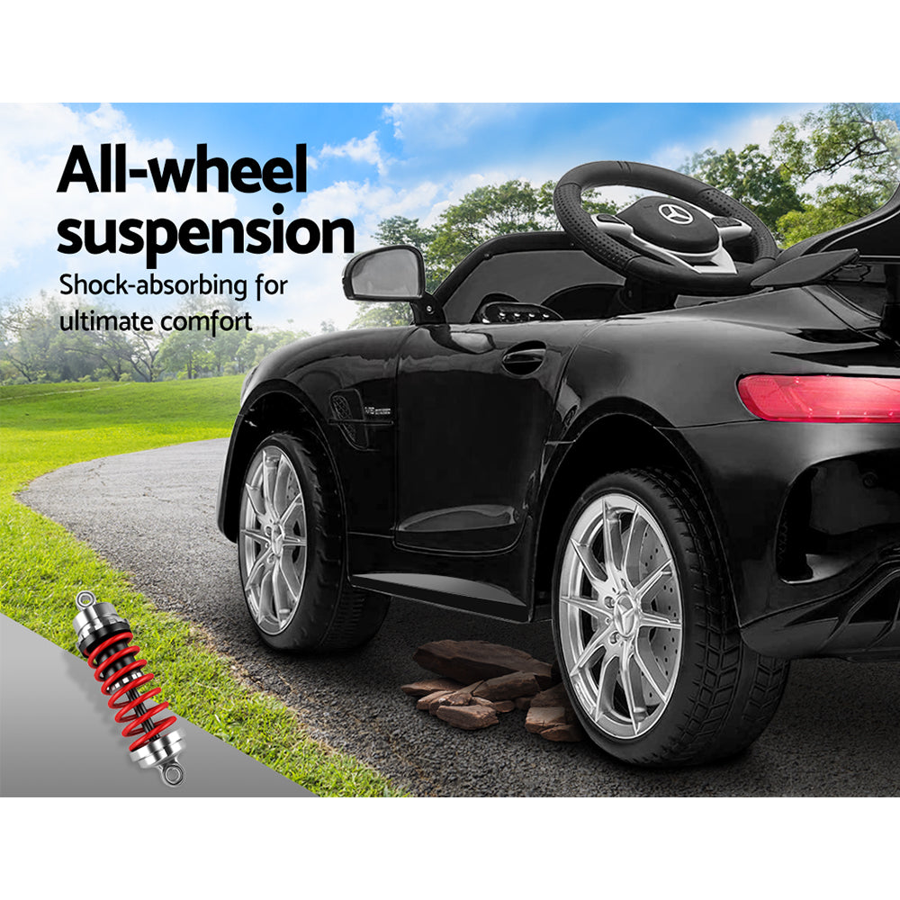 Kids Ride On Car MercedesBenz AMG GT R Electric Black Homecoze