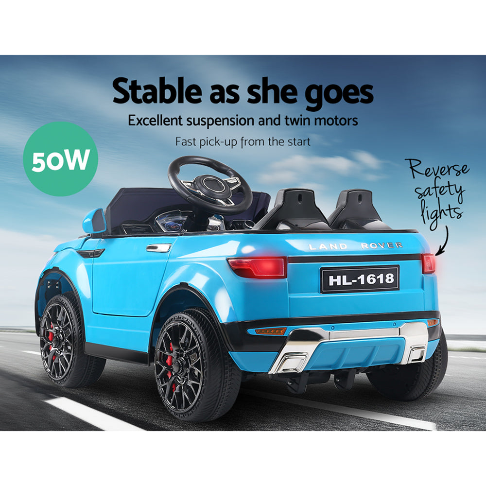 Ride On Car Toy Kids Electric Cars 12V Battery SUV Blue Homecoze