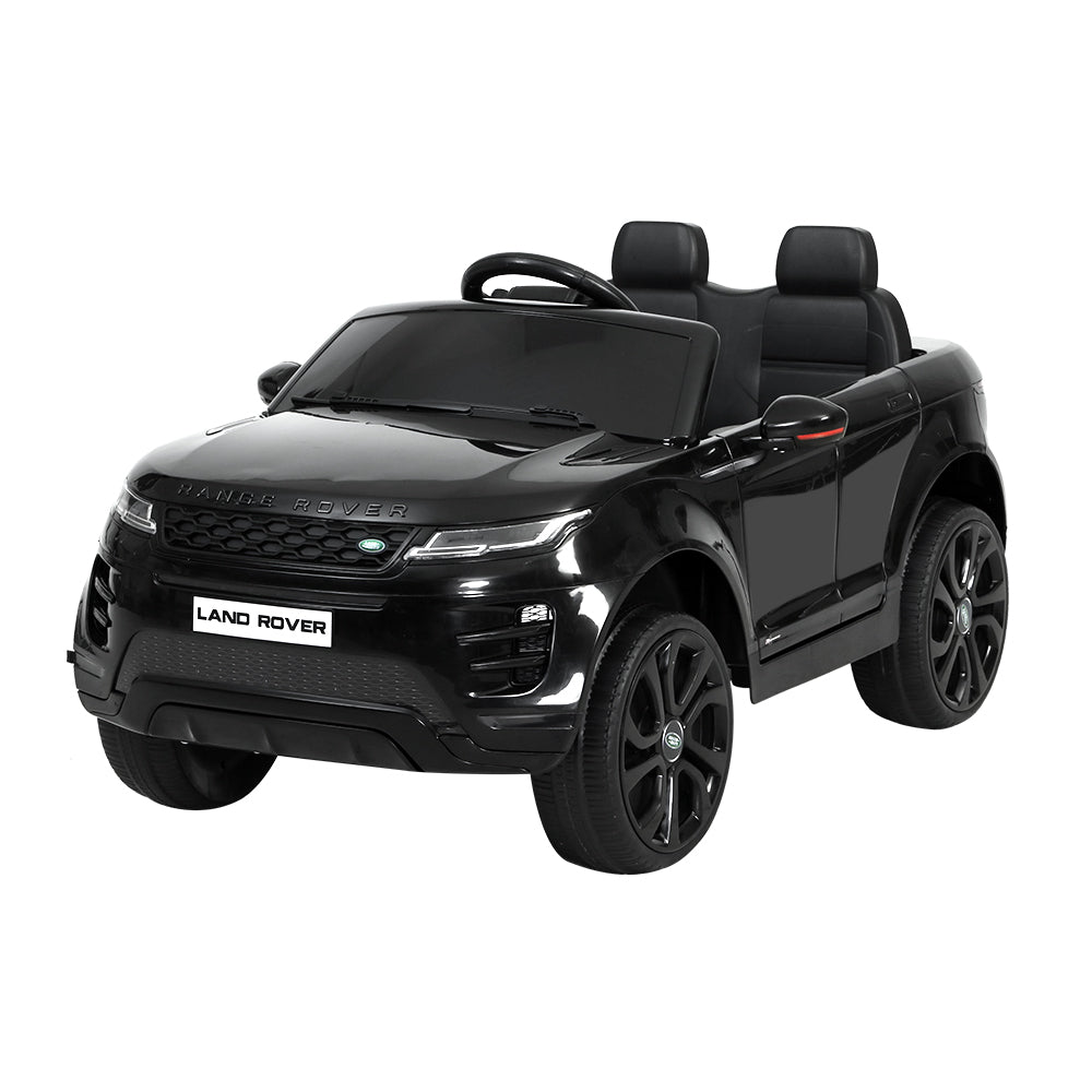 Kids Ride On Car Licensed Land Rover 12V Electric Car Toys Battery Remote Black Homecoze