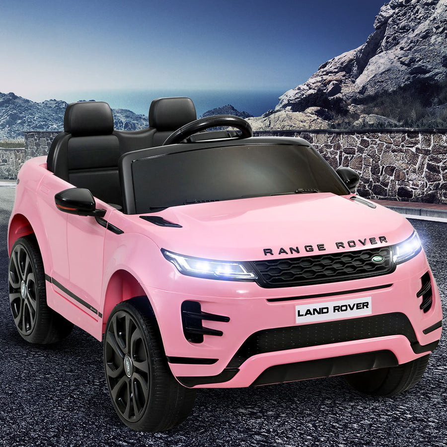 Kids Ride On Car Licensed Land Rover 12V Electric Car Toys Battery Remote Pink Homecoze