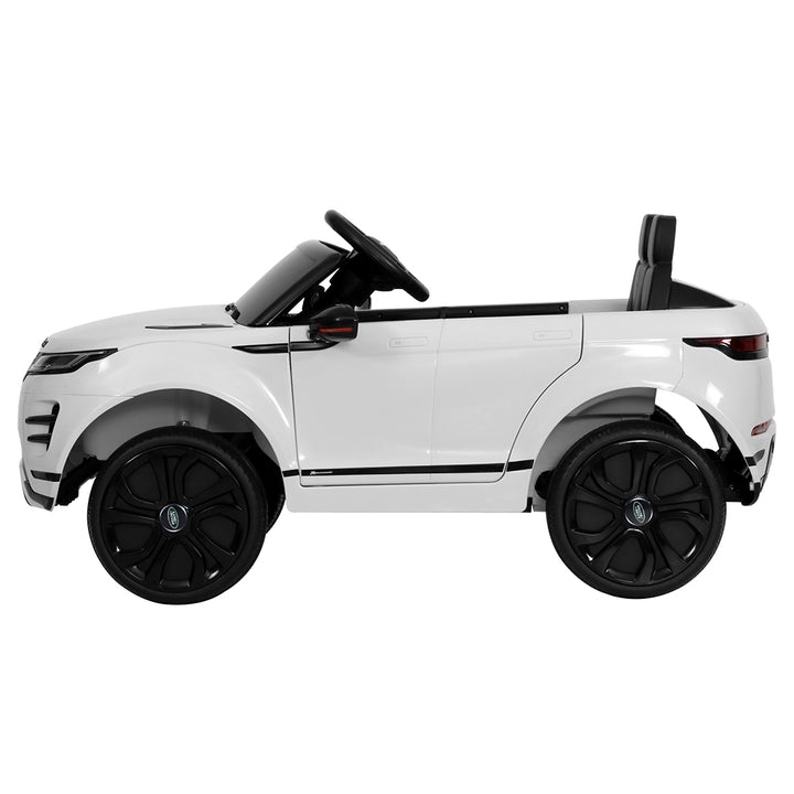 Kids Ride On Car Licensed Land Rover 12V Electric Car Toys Battery Remote White Homecoze