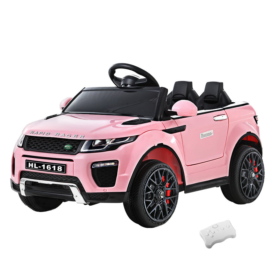 Kids Pink Ride On Car Battery Powered 12V Remote Toy SUV Homecoze