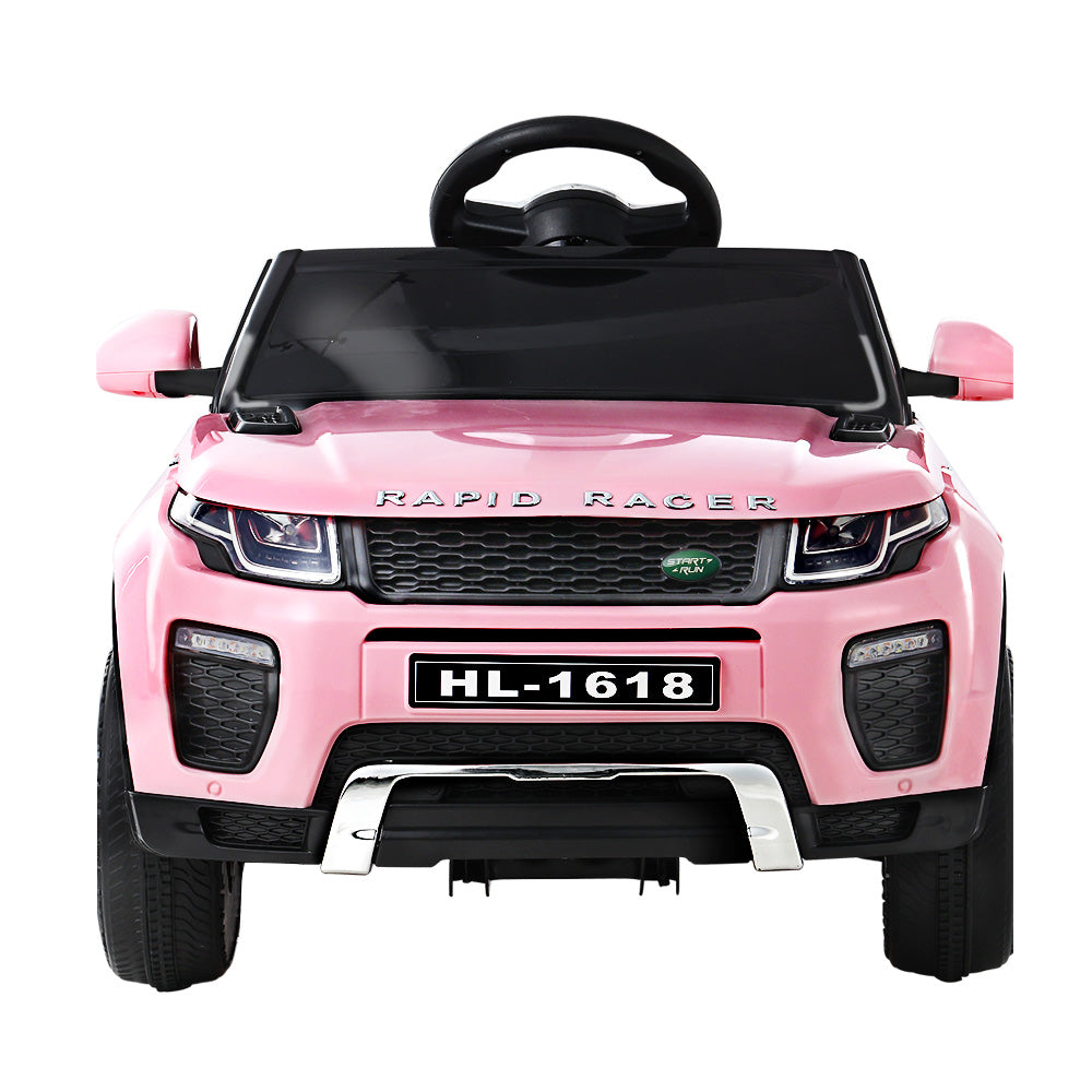Kids Pink Ride On Car Battery Powered 12V Remote Toy SUV Homecoze