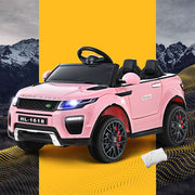 Kids Pink Ride On Car Battery Powered 12V Remote Toy SUV Homecoze