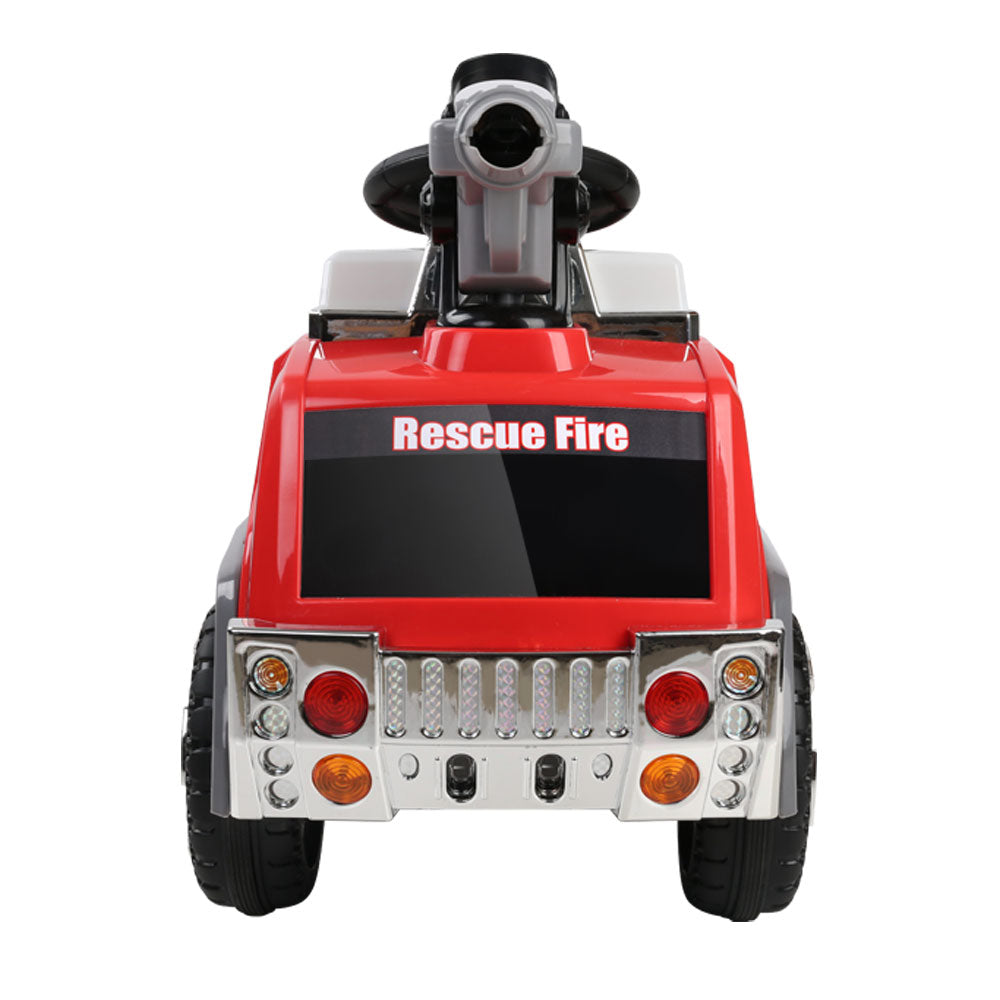 Kids Ride On Fire Truck Motorbike Motorcycle Car Red Grey Homecoze