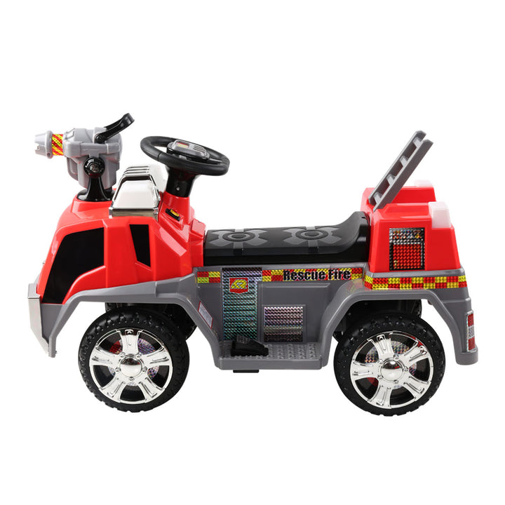 Kids Ride On Fire Truck Motorbike Motorcycle Car Red Grey Homecoze